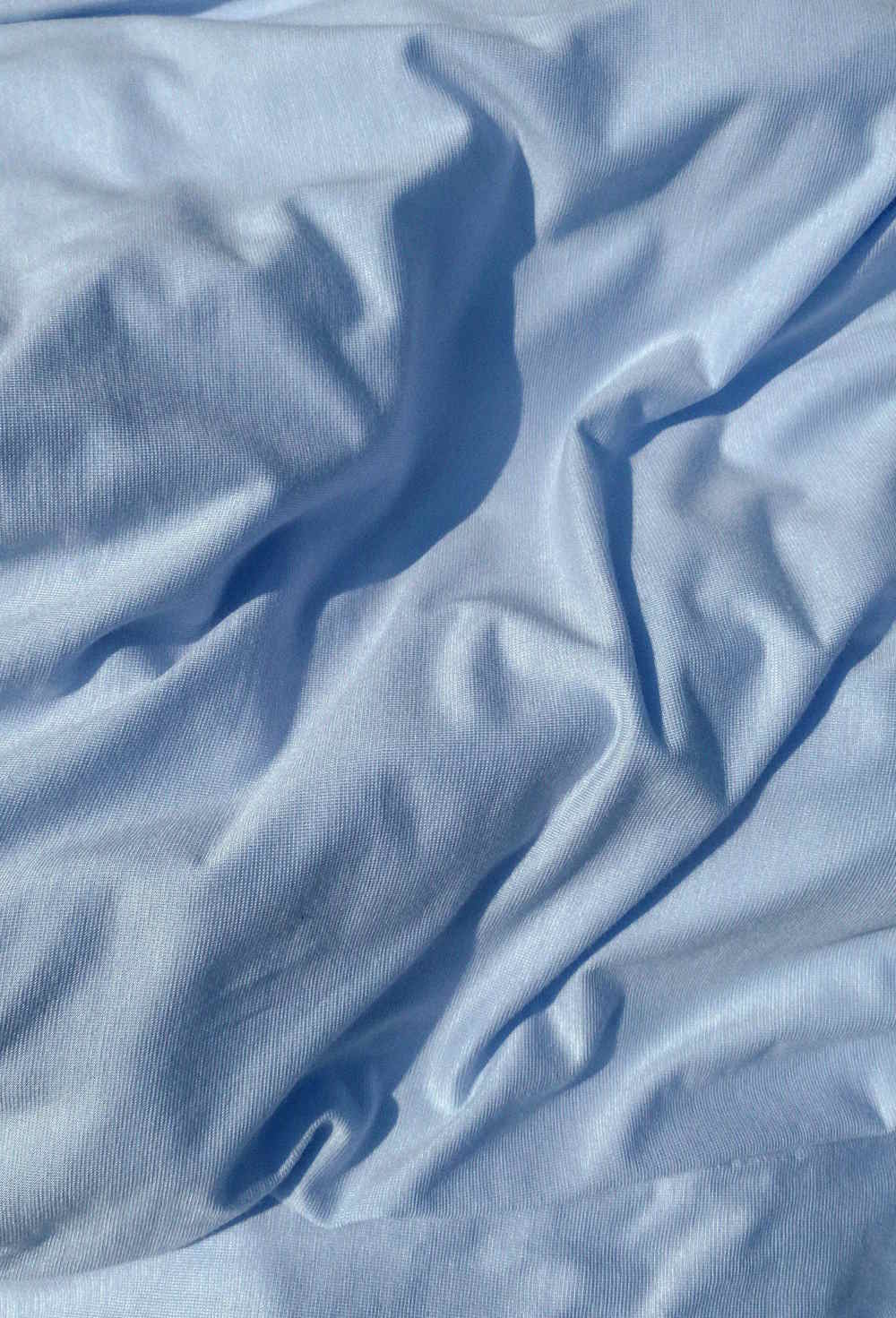 Soft blue fabric